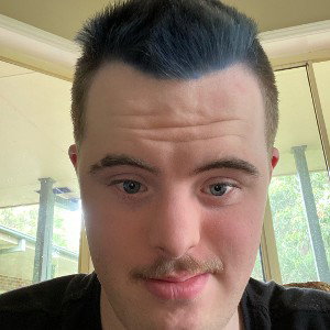 Blaue Hair David