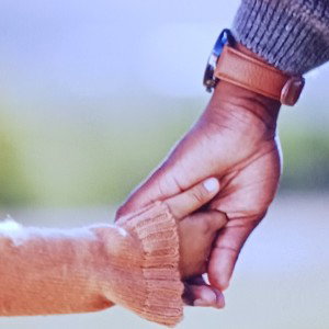 "(JUS')HOLD MY HAND...."