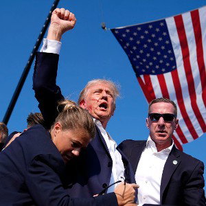 Trump survived