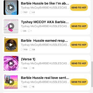 Barbie Hussle Just want the big ticket even if it’s a quick pick