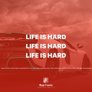 life is hard
