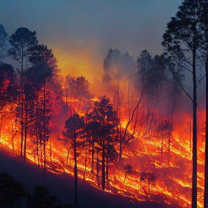 burn the forests 
