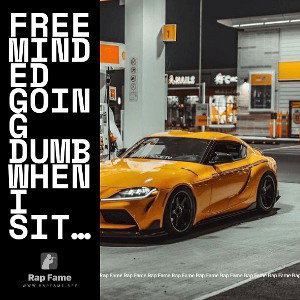free minded going dumb when I sit in silence 
