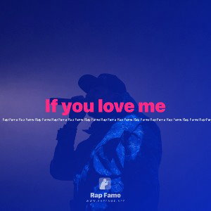 If you love me