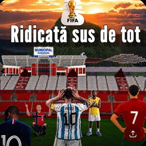 Ridicată sus de tot 