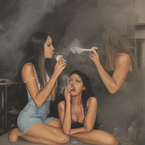 За туманами