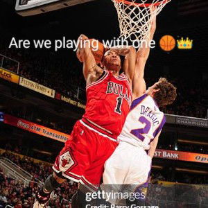 are we playing with one 🏀👑