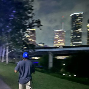 Just playing 