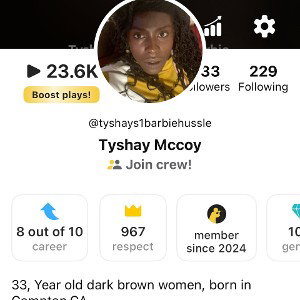 CREATED AND COPYRIGHTED BY Tyshay Mccoy AKA BARBIE HUSSLE Rooftop