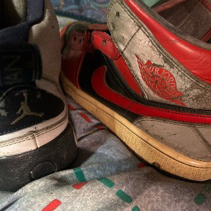 The other color is red, black and gray or reflector. They’re really the bad ass Jordans at last longest if you could get