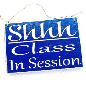 Class in session