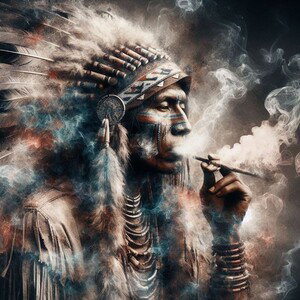 its a pow wow 😲 pass the ✌🏾 peace pipe