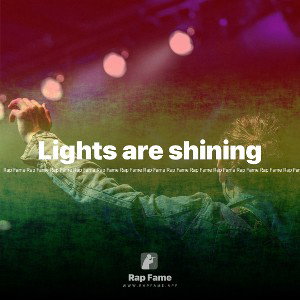 Lights are shining