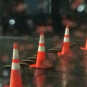 CONE HEAD CAUTION