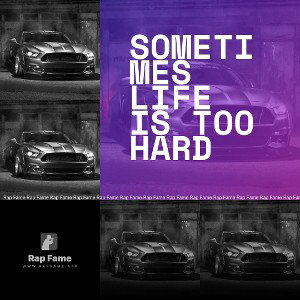 sometimes life is too hard