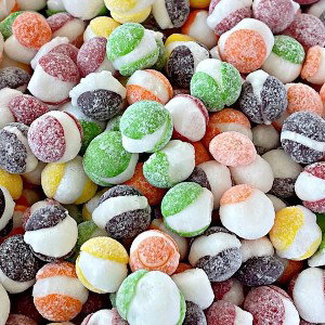 Freeze dried skittles 