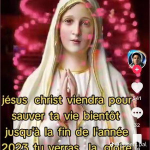 Gilles ma mère est béni Jésus Christ fait grâce plus Ahmed