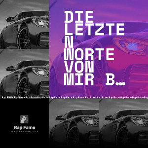 die letzten Worte von mir Bye rapfame 