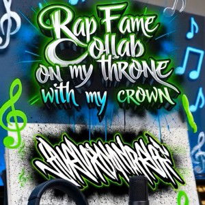 on my throne with my crown