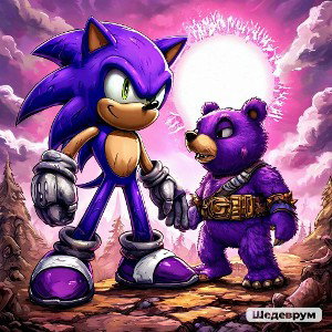 Purple Sonic