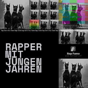 Rapper mit Jungen jahren
