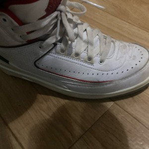 Got the Jordans in the back