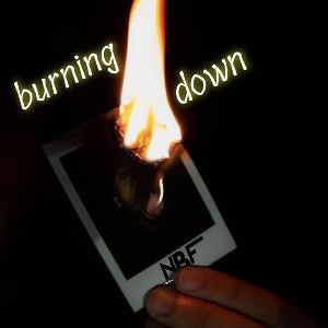 burning down