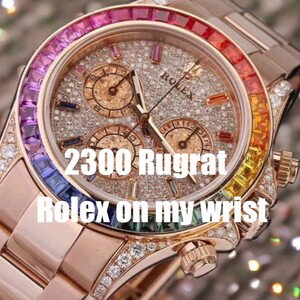 Rolex on my wrist 