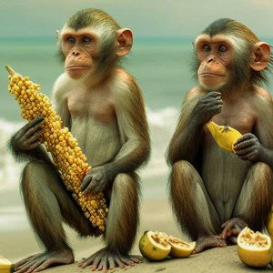 Me and my monkeys(Exquisite)