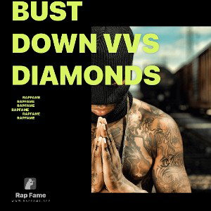 bust down vvs diamonds 