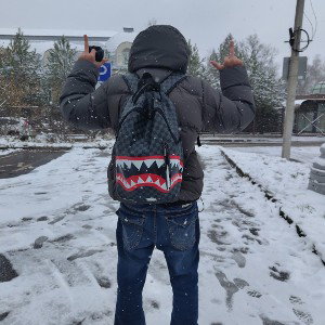 Дробовик зимой 
