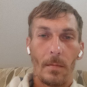 white boy insane man