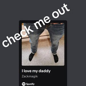  I love my daddy  