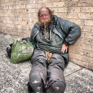 homeless person diss track freestyle