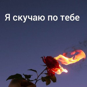 я скучаю по тебе 