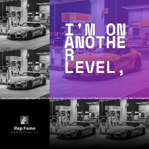 I'm on another level,