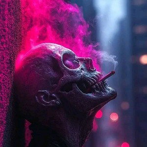 Smoking my weed 