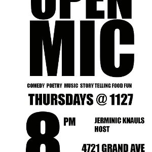 1127  Open mic night 