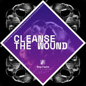 cleanse the wound 
