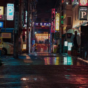 in the night