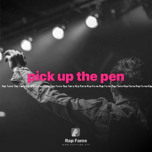 pick up the pen