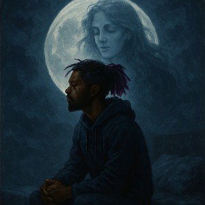 me and the moon at 3