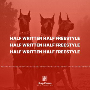 half written half freestyle 