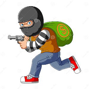 I robbed bank 🏦