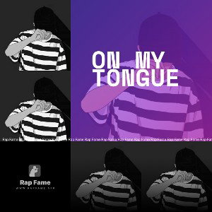 on my tongue