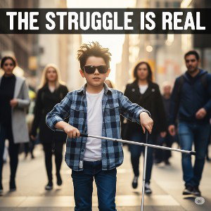 The struggle is real