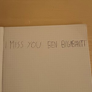 l miss you uncle Ben Bigibanti