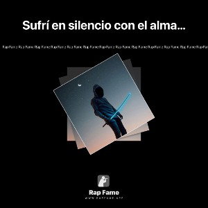 Sufrí en silencio con el alma herida