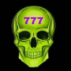 green skull$