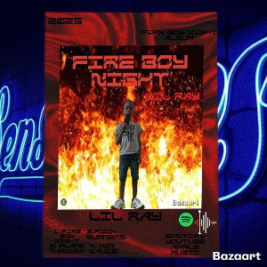 fire boy night